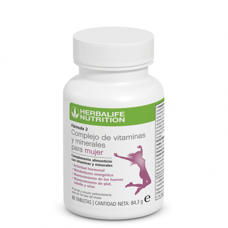 Fórmula 2 Complejo de vitaminas y minerales para mujer 84,3 g