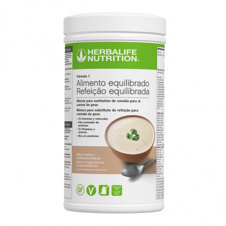 Fórmula 1 Alimento equilibrado Setas y hierbas aromáticas 550g