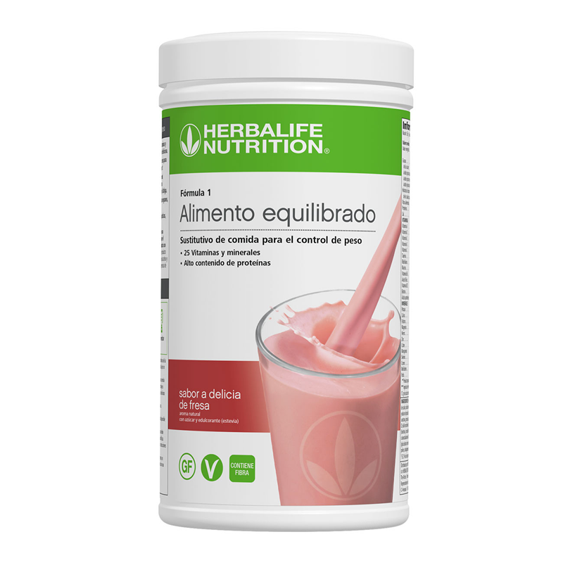 Fórmula 1 Alimento equilibrado Delicia de fresa 550 g